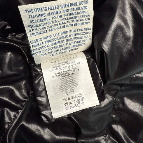 Moncler Epine Women’s Jacket - Size 3 (M/L) - Black