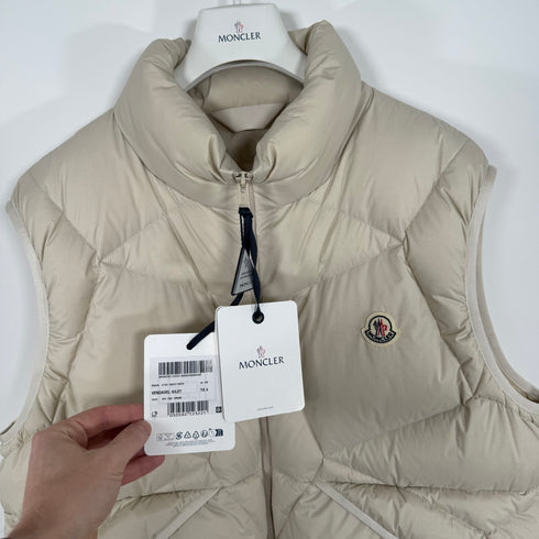 Moncler Vendavel Men’s Gilet - Size 4 (XL) - Beige