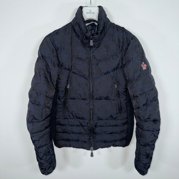Moncler Grenoble Carrigvore Men’s Jacket - Size 2 (S) - Navy & Black Camo