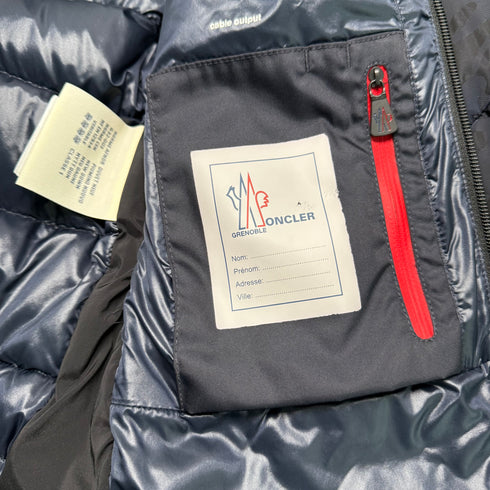 Moncler Grenoble Carrigvore Men’s Jacket - Size 2 (S) - Navy & Black Camo