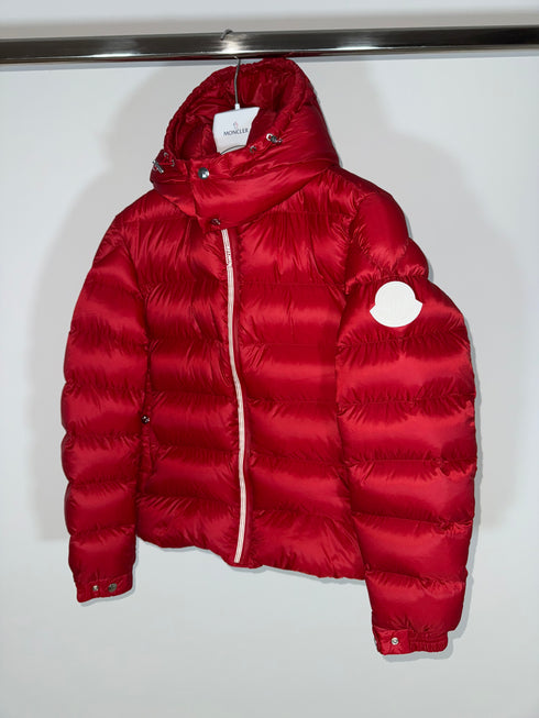 Moncler Arves Jacket Size 3 Red