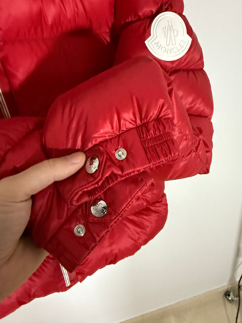Moncler Arves Jacket Size 3 Red