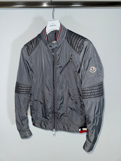 Moncler Viaur Jacket Size 3 Grey