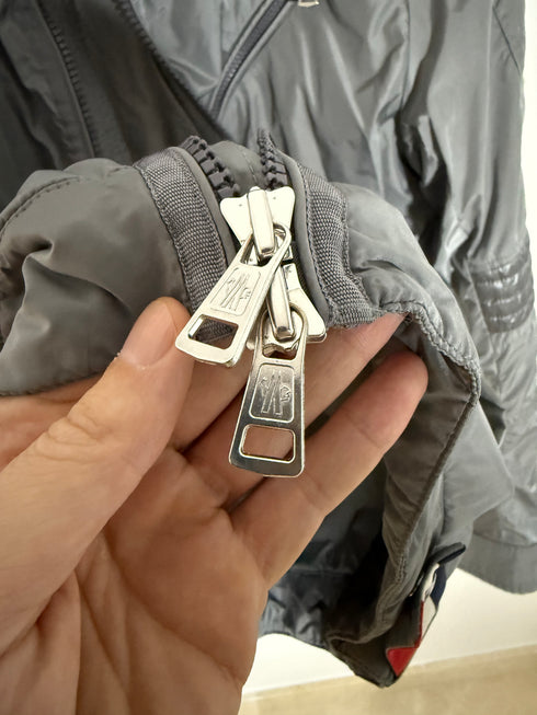 Moncler Viaur Jacket Size 3 Grey