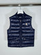 Moncler Gui Gilet Size 2 Navy Blue