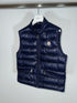 Moncler Gui Gilet Size 2 Navy Blue