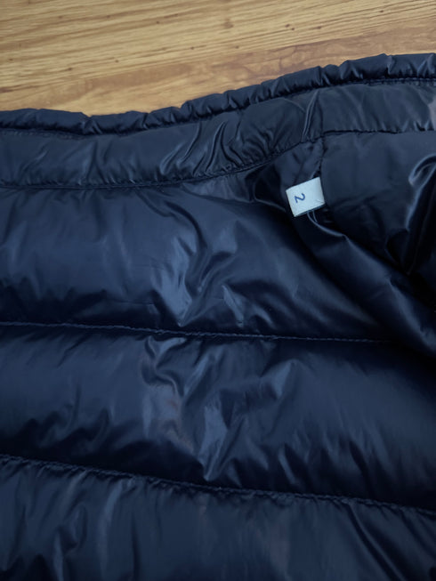 Moncler Gui Gilet Size 2 Navy Blue
