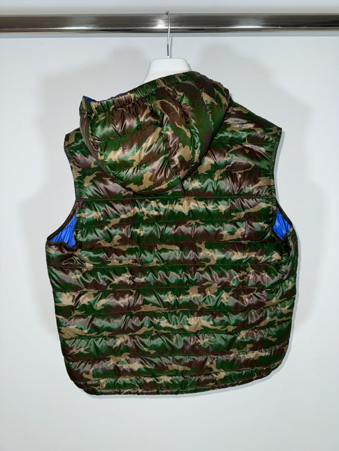 Moncler Patrick Gilet Size 4 Camo Green
