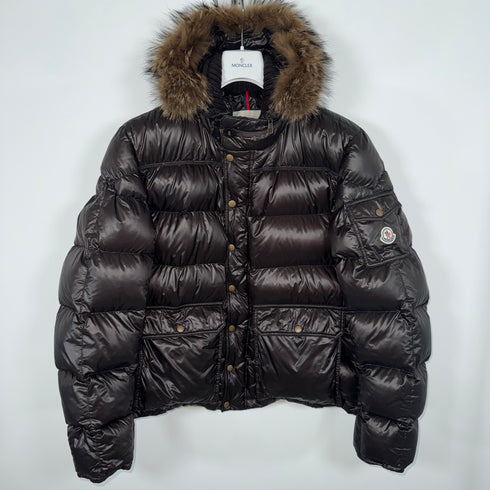 Moncler Hubert Men’s Jacket - Size 7 (XXL) - Brown