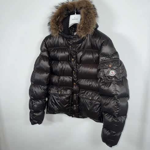 Moncler Hubert Men’s Jacket - Size 7 (XXL) - Brown