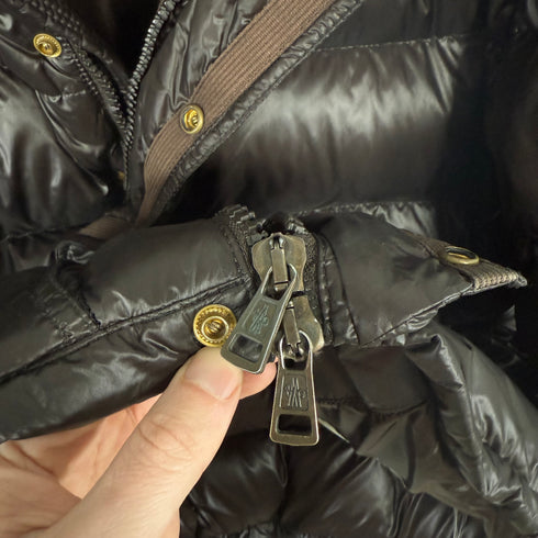 Moncler Hubert Men’s Jacket - Size 7 (XXL) - Brown