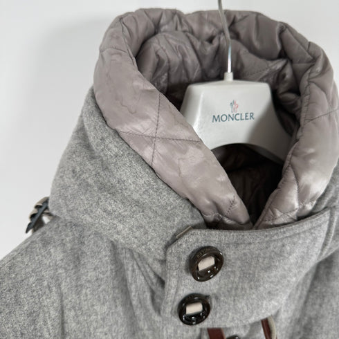 Moncler Pyrenees Men’s Jacket - Size 5 (XL) - Beige/Grey