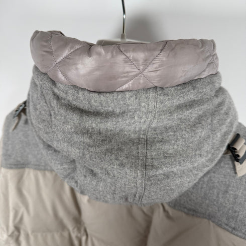 Moncler Pyrenees Men’s Jacket - Size 5 (XL) - Beige/Grey