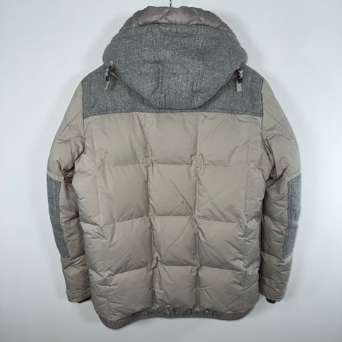 Moncler Pyrenees Men’s Jacket - Size 5 (XL) - Beige/Grey