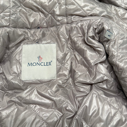 Moncler Pyrenees Men’s Jacket - Size 5 (XL) - Beige/Grey