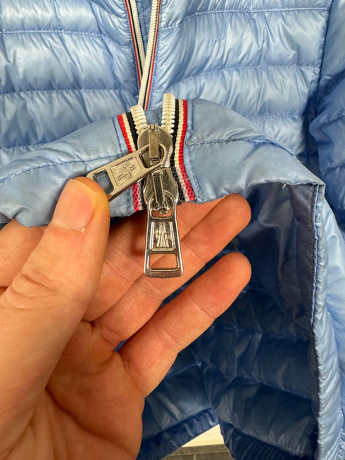 Moncler Daniel jacket size 3 baby blue