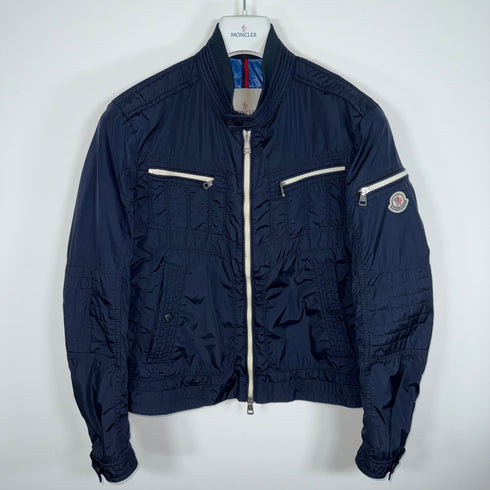 Moncler Thym Men’s Jacket - Size 2 (S) - Navy Blue