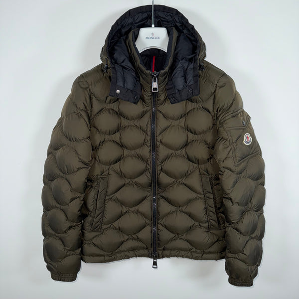 Moncler Morandieres Men’s Jacket - Size 2 (S/M) - Olive Green