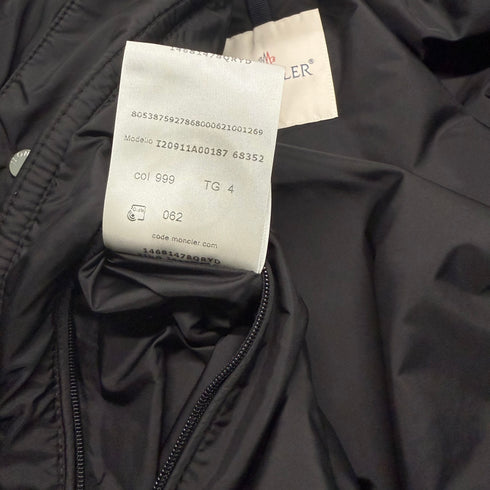 Moncler Vulpie Men’s Jacket - Size 4 (L) - Black