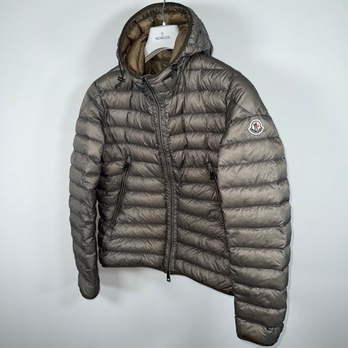 Moncler Mir Men’s Jacket - Size 2 (S) - Grey / Taupe