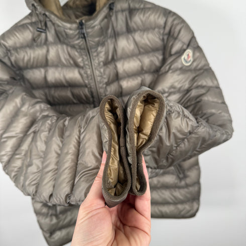 Moncler Mir Men’s Jacket - Size 2 (S) - Grey / Taupe