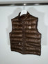 Moncler Gui Gilet Size 2 Brown