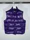 Moncler Gide Gilet Size 5 Purple
