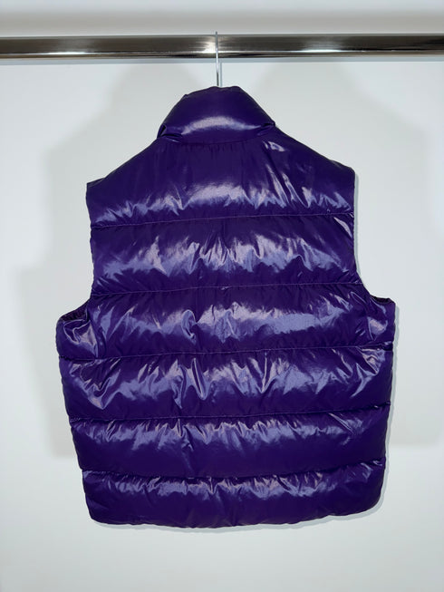 Moncler Gide Gilet Size 5 Purple