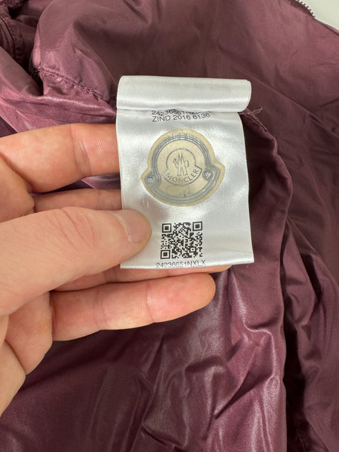 Moncler Jacket Lamy size 4 burgundy