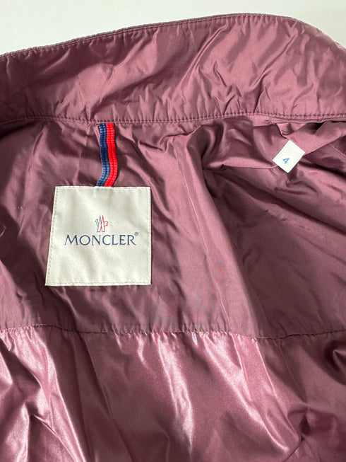 Moncler Jacket Lamy size 4 burgundy