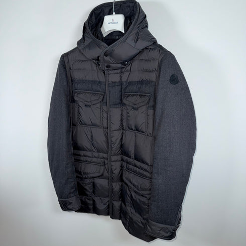 Moncler Jacob Men’s Jacket - Size 4 (L/XL) - Grey