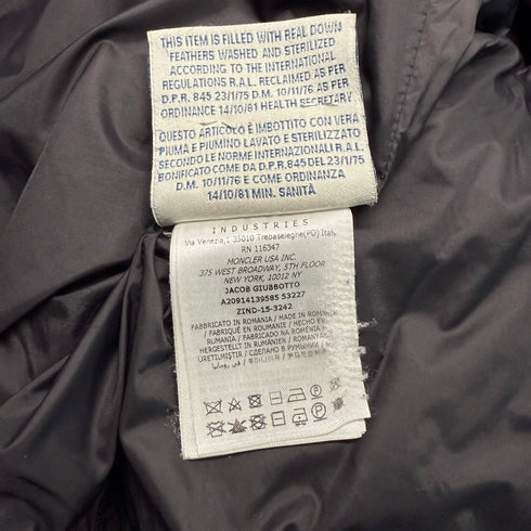 Moncler Jacob Men’s Jacket - Size 4 (L/XL) - Grey