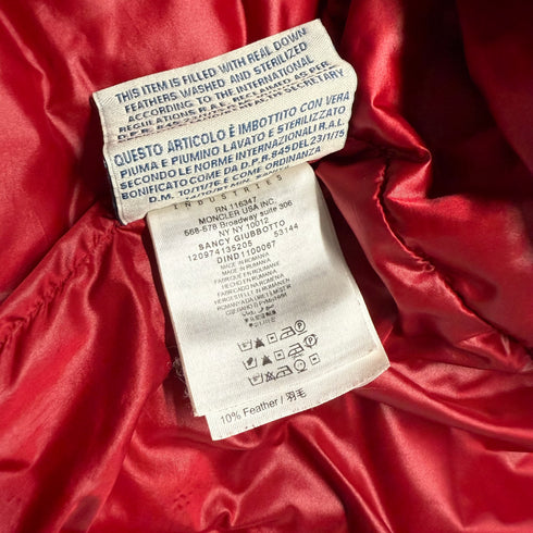 Moncler Grenoble Sancy Men’s Jacket - Size 3 (M/L) - Red