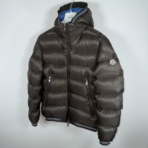 Moncler Jeanbart Men’s Jacket - Size 4 (L/XL) - Olive Green