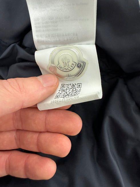 Moncler Servieres jacket size 3 navy blue