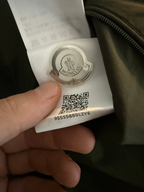 Moncler Loeb Jacket Size 3 Olive Green
