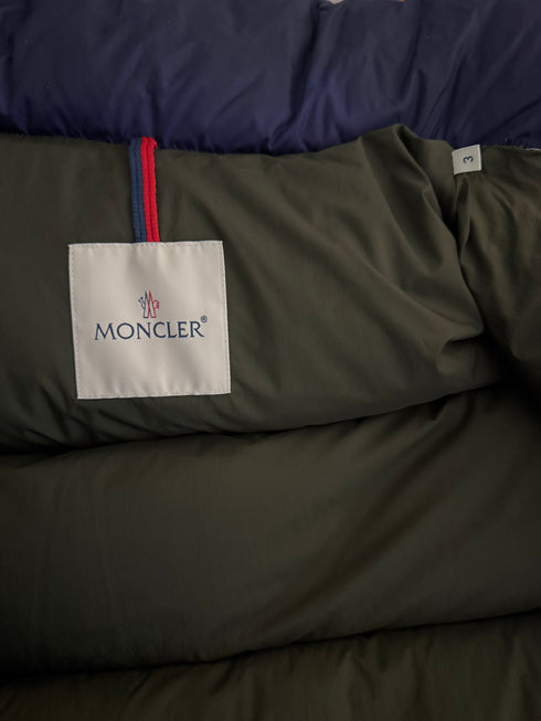 Moncler Loeb Jacket Size 3 Olive Green