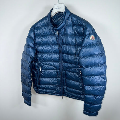 Moncler Acorus Men’s Jacket - Size 5 (XL) - Blue