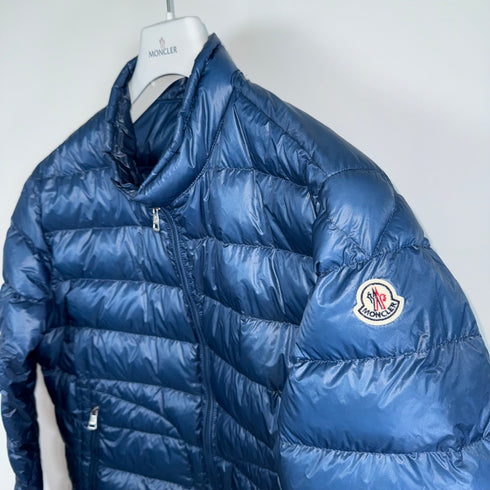 Moncler Acorus Men’s Jacket - Size 5 (XL) - Blue