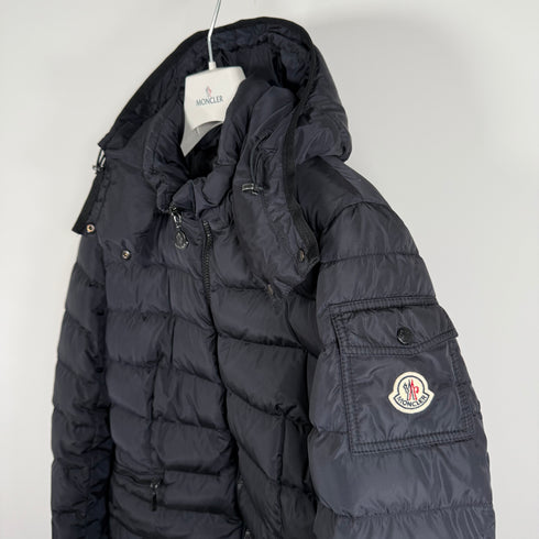 Moncler Saby Women’s Jacket - Size 4 (L/XL) - Navy Blue