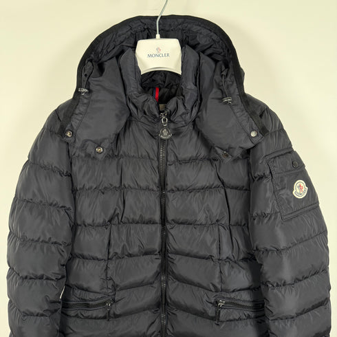 Moncler Saby Women’s Jacket - Size 4 (L/XL) - Navy Blue