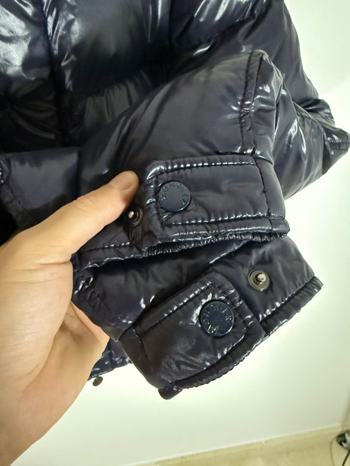 Moncler Austin Jacket Size 5 Navy Blue
