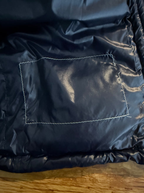 Moncler Austin Jacket Size 5 Navy Blue