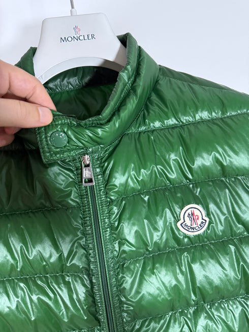 Moncler Gui Gilet Size 2 Green