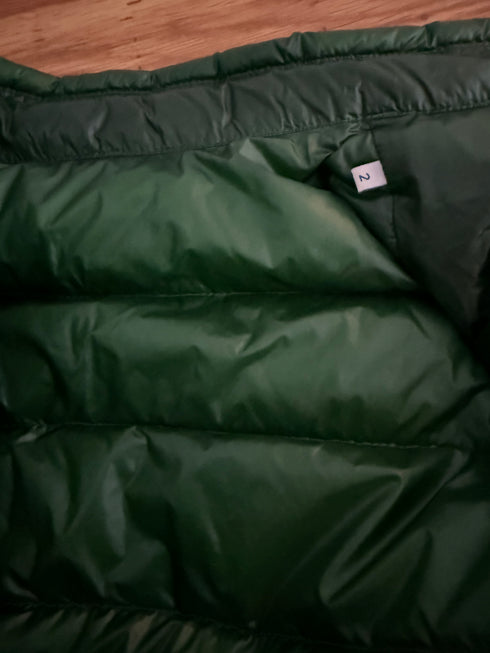 Moncler Gui Gilet Size 2 Green