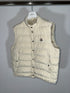 Moncler Febe Gilet Size 3 Cream White