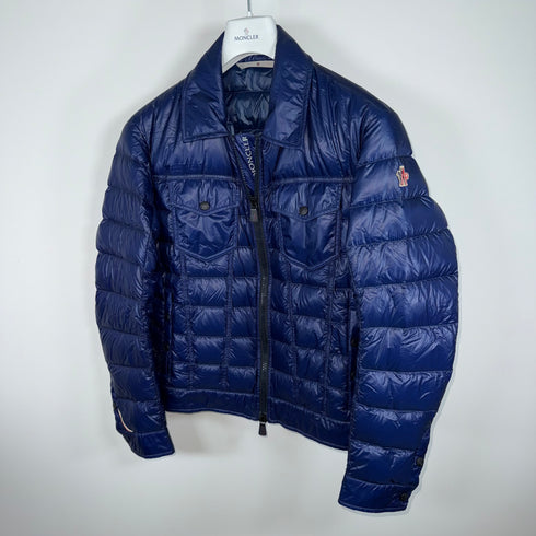 Moncler Grenoble Frehel Men’s Jacket - Size 2 (S) - Navy Blue