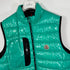 Moncler Usedom Men’s Gilet - Size 2 (S) - Turquoise