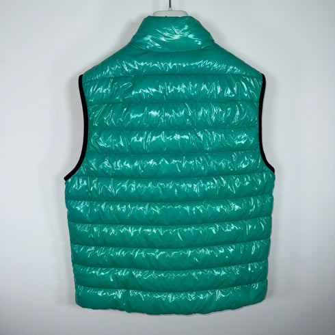 Moncler Usedom Men’s Gilet - Size 2 (S) - Turquoise