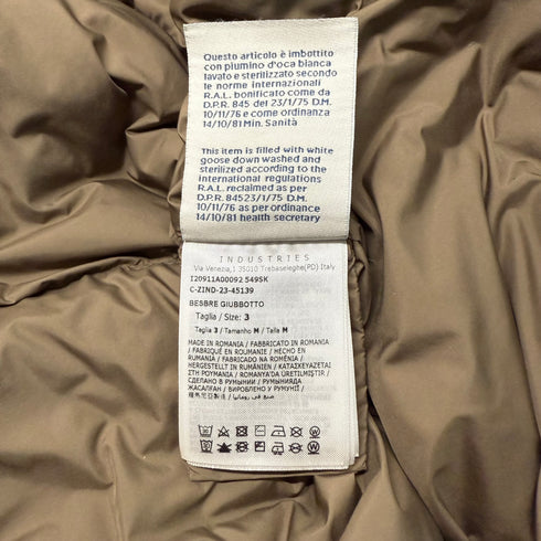 Moncler Besbre Men’s Jacket - Size 3 (M/L) - Brown